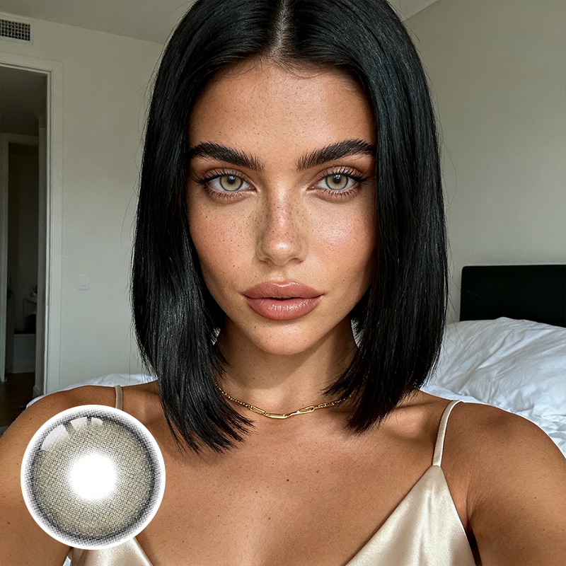 Coconut Green Yearly Contact Lenses