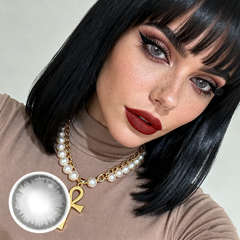 Diamond Glitter Gray Contact Lenses
