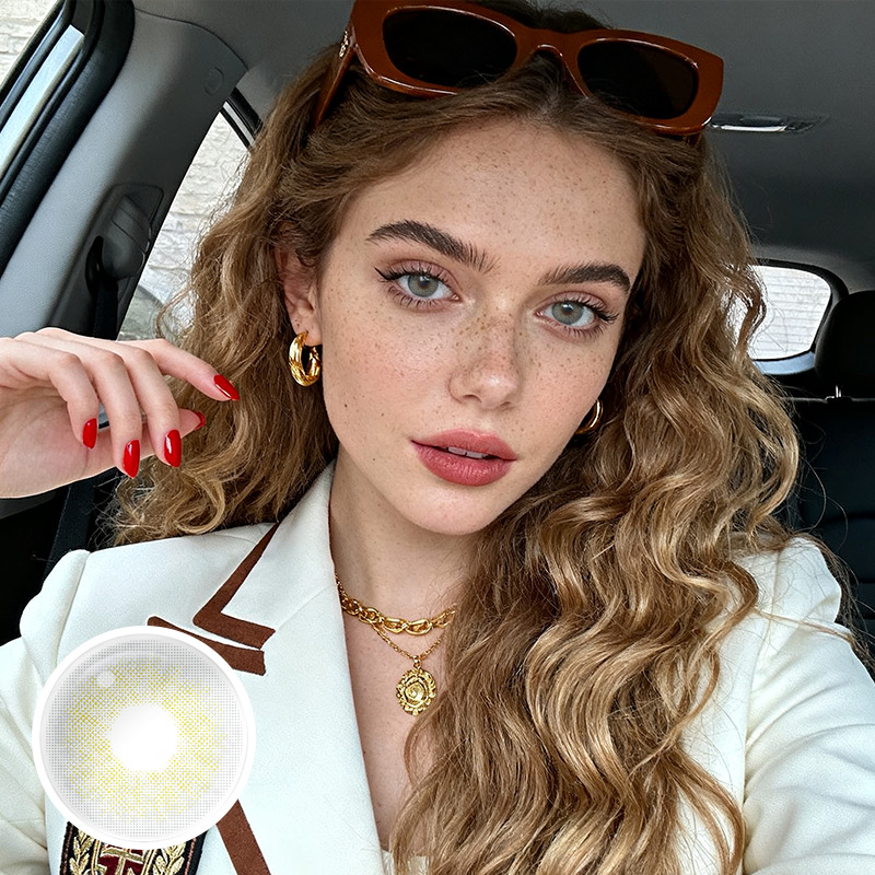 Cloud Gray Contact Lenses