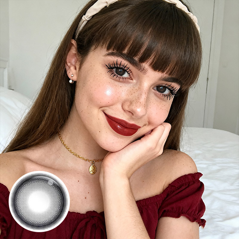 Joyce Black 6 Months Contact Lenses