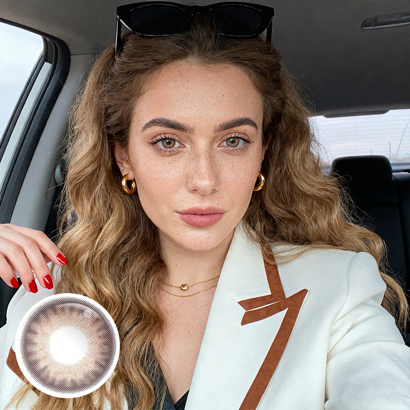 Flora Rose Brown 6 Months Contact Lenses