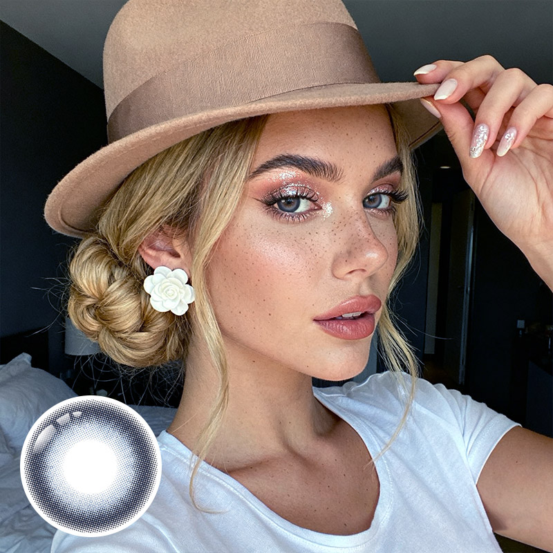 Galactic Blue 6 Months Contact Lenses