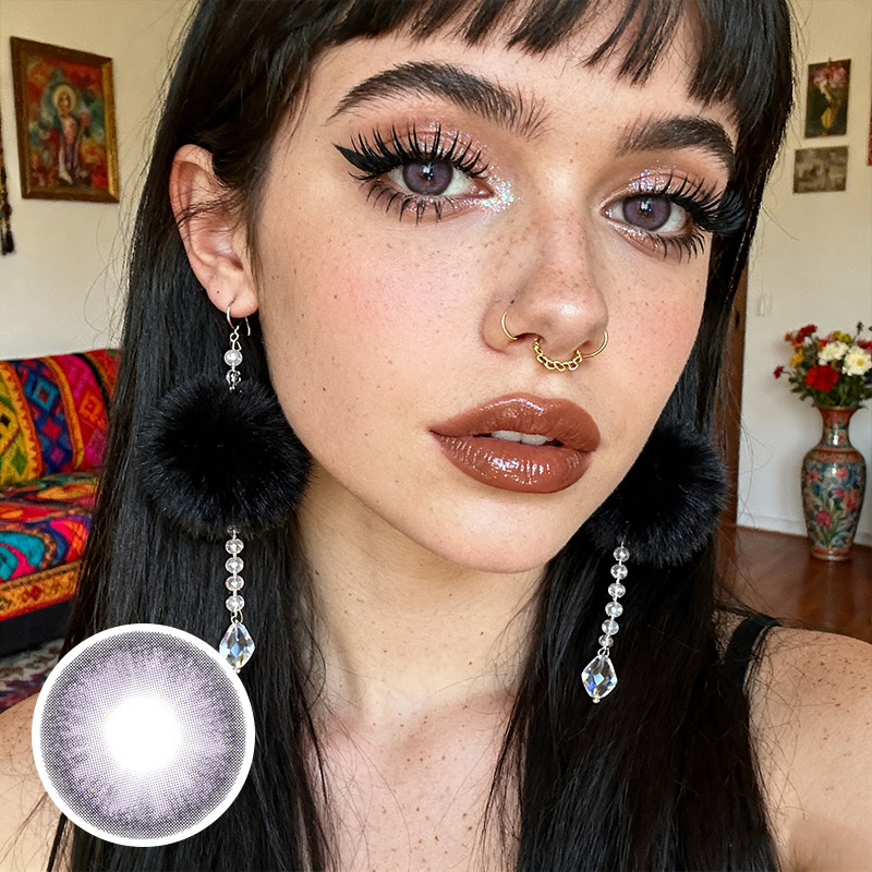 [US Warehouse] Miraitowa Violet 6 Months Contact Lenses