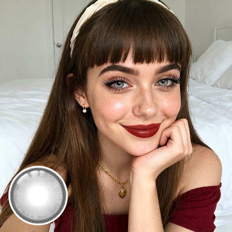 Menigo Gray Yearly Contact Lenses