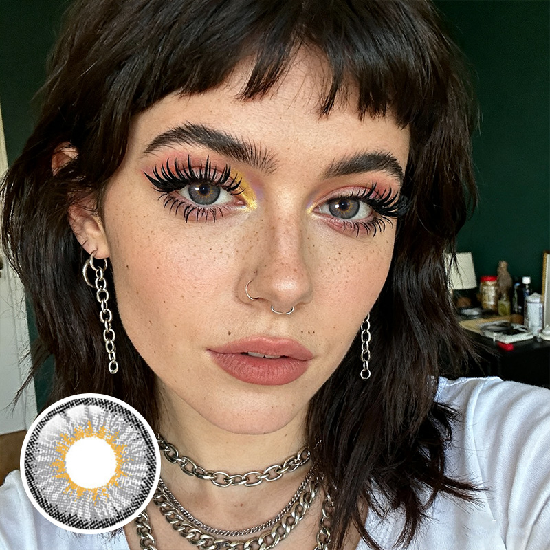 Neon Grey 6 Months Contact Lenses