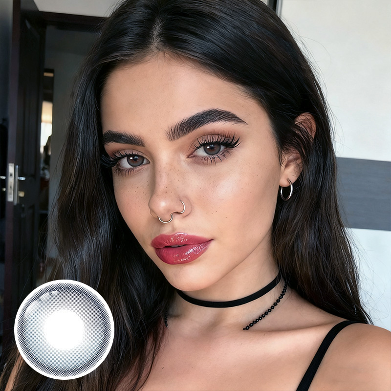 [US Warehouse] Halo Grey 6 Months Contact Lenses