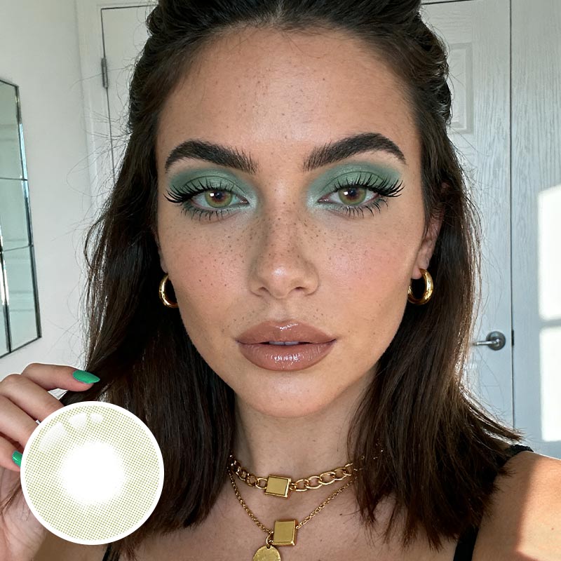 Polar Lights Yellow Green 6 Months Contact Lenses