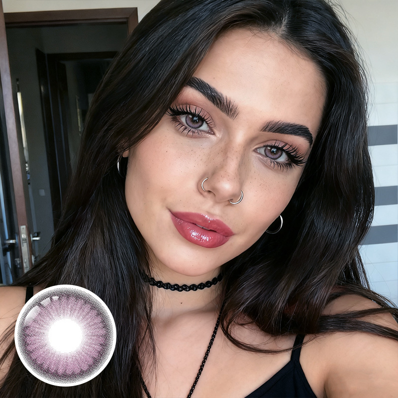[US Warehouse] Supine Purple 6 Months Contact Lenses