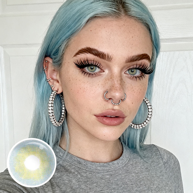 Yukon Blue Yearly Contact Lenses