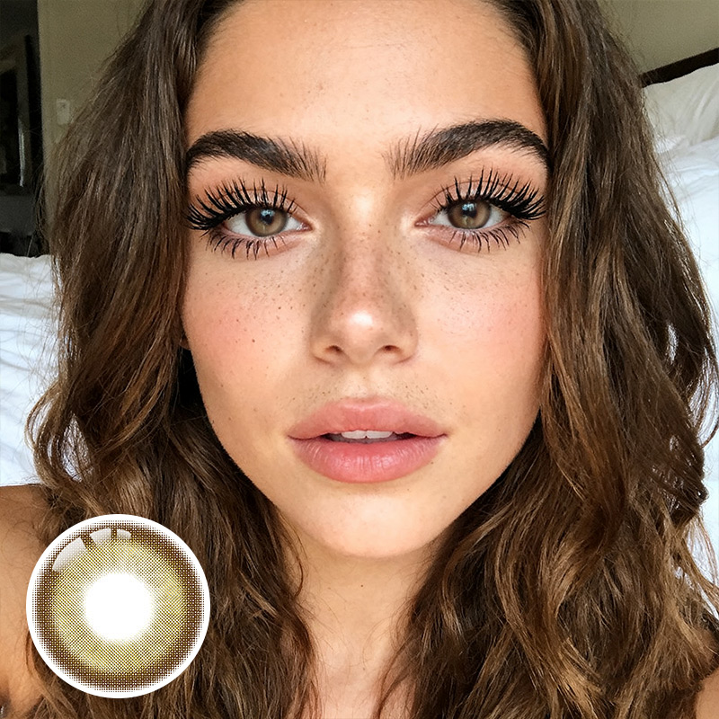 Luminous Brown 6 Months Contact Lenses