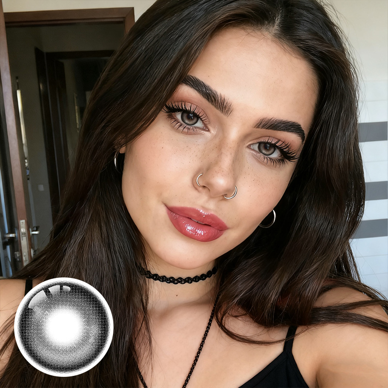 Baby Doll Grey Yearly Contact Lenses