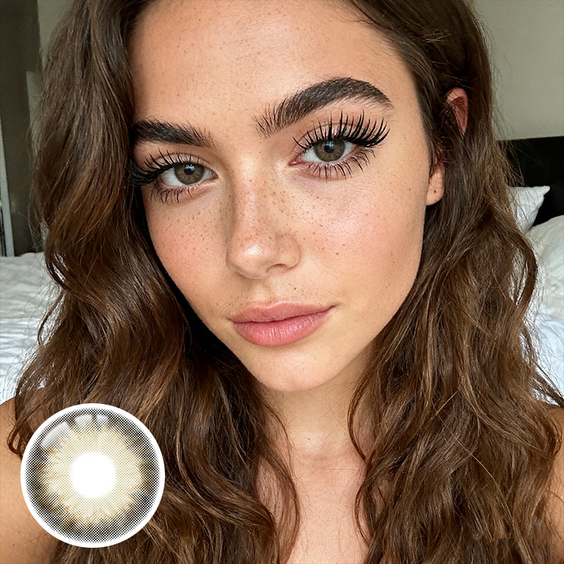 Miki Brown Yearly Contact Lenses