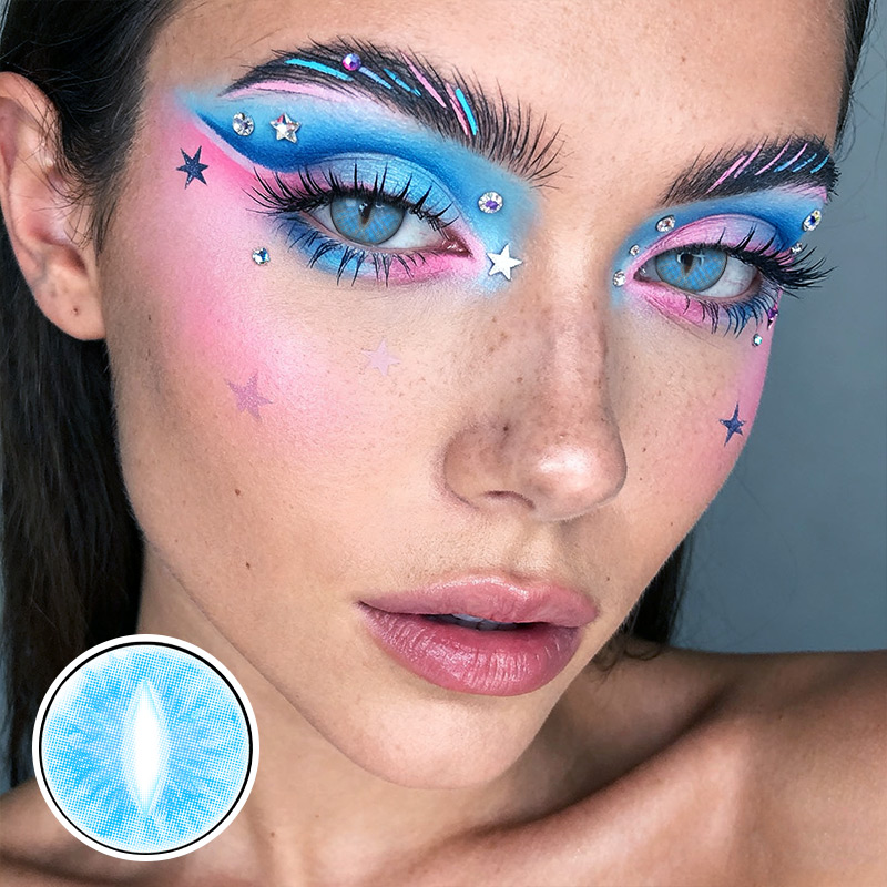 Hyacinthus Blue Costume Yearly Contact Lenses