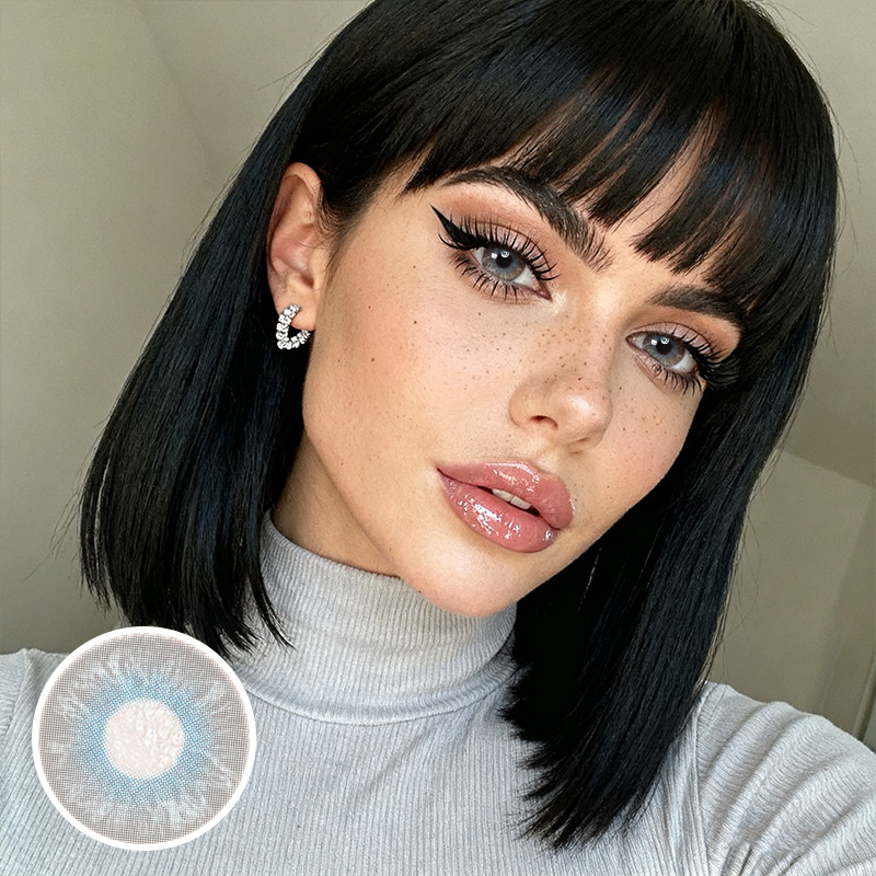 Crest Gray 6 Months Contact Lenses