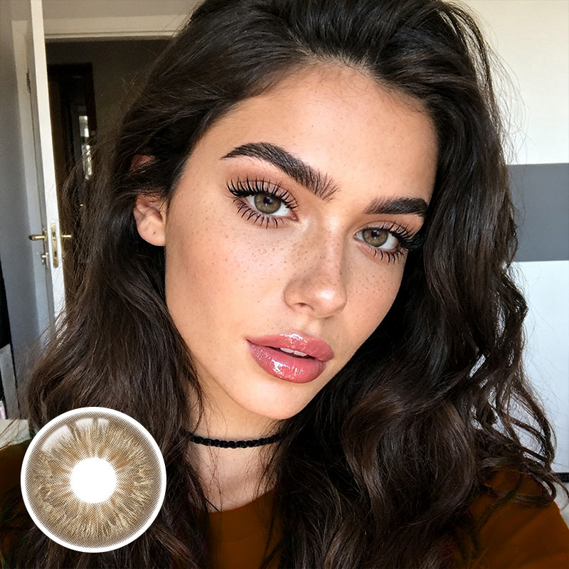 Leopard Brown Yearly Contact Lenses