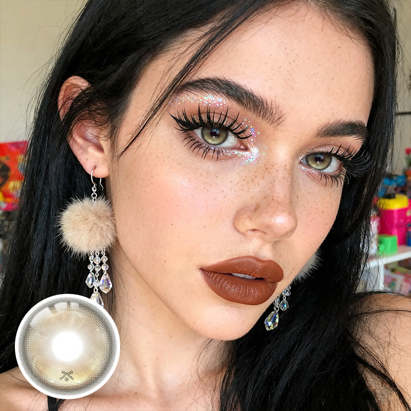 Rosewood Brown Prescription Yearly Contact Lenses