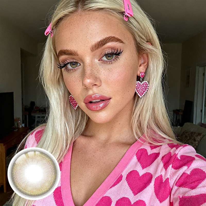 Mona Brown 6 Months Contact Lenses