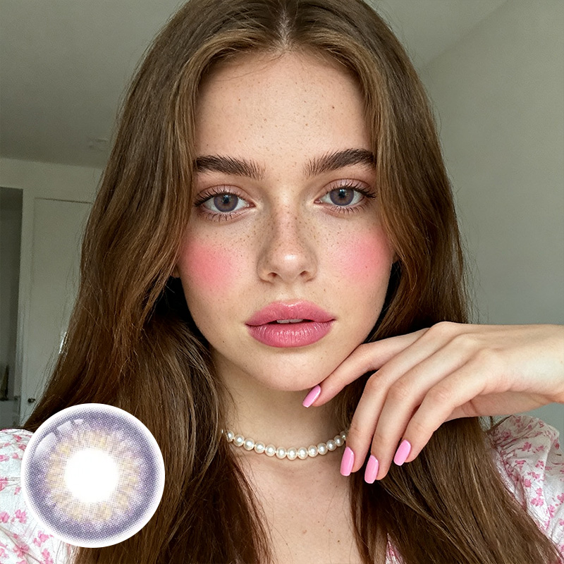 Gleam Violet Contact Lenses