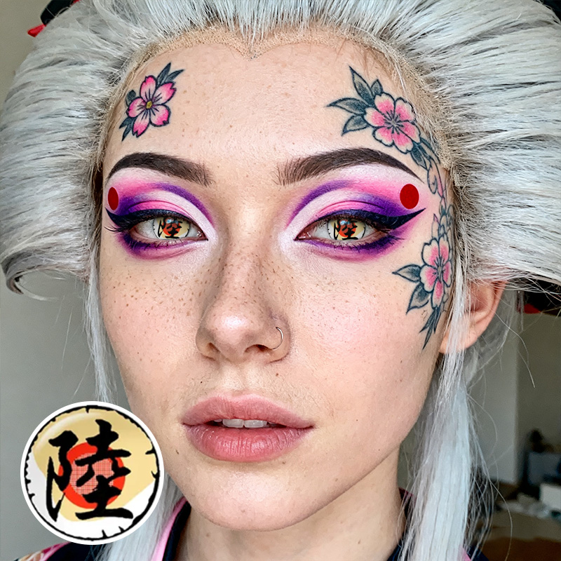 Demon Slayer Daki Ⅱ Costume Yearly Contact Lenses