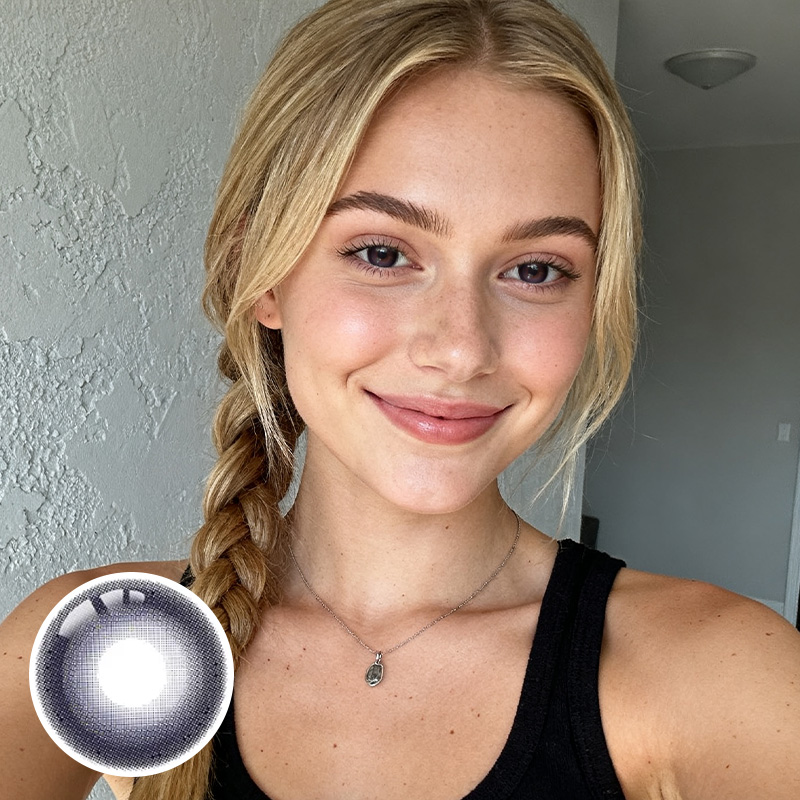 Berry Blue Yearly Contact Lenses