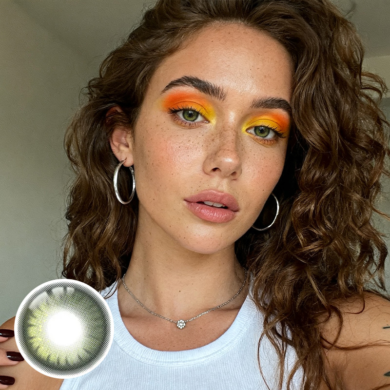 Night Magics Green Yearly Contact Lenses