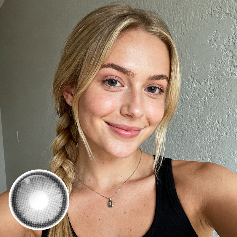 Diamond Allure Gray 6 Months Contact Lenses