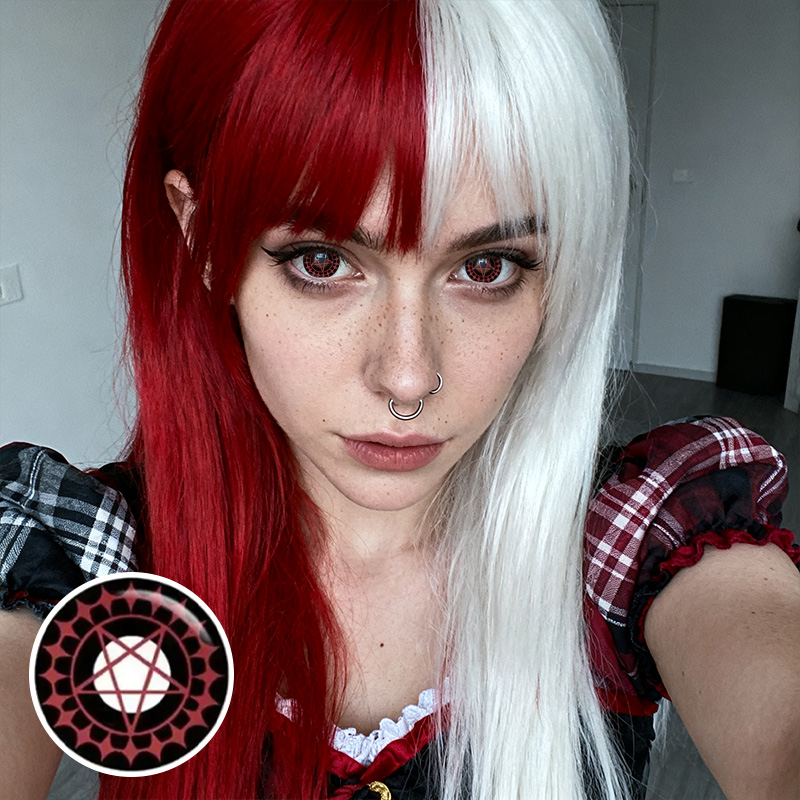 Ciel's Black Costume Yearly Contact Lenses