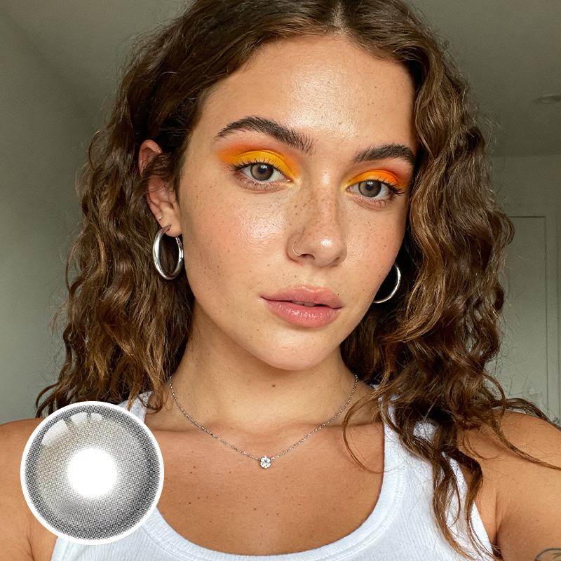 Moon Night Grey Yearly Contact Lenses