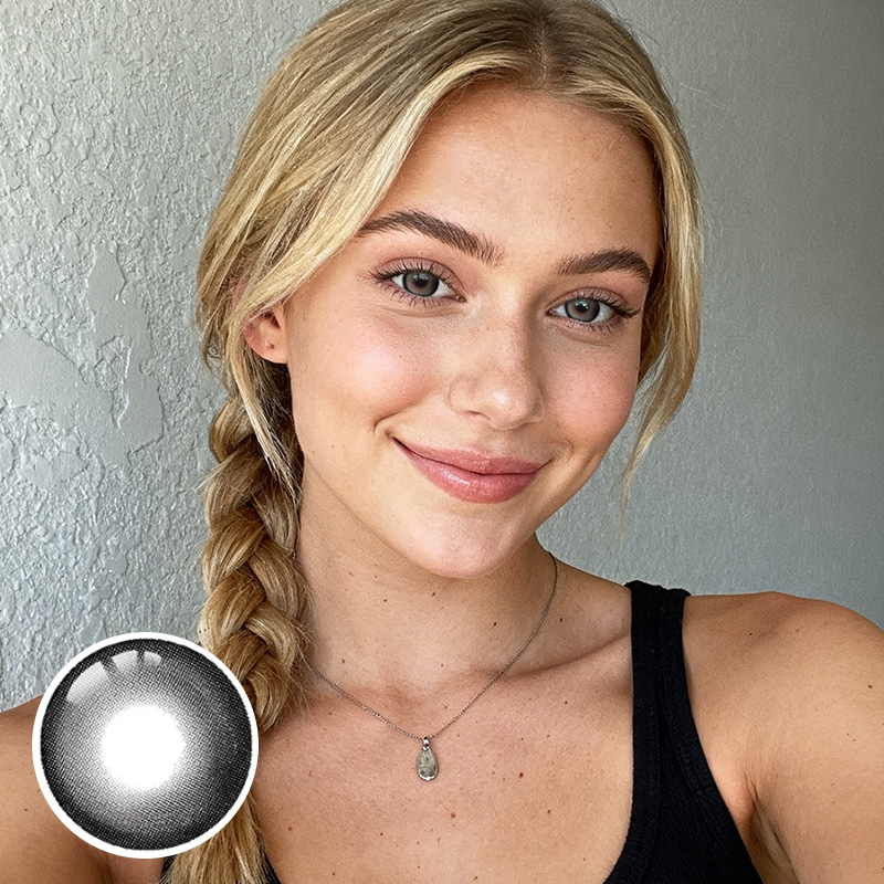 Smoky Grey Yearly Contact Lenses