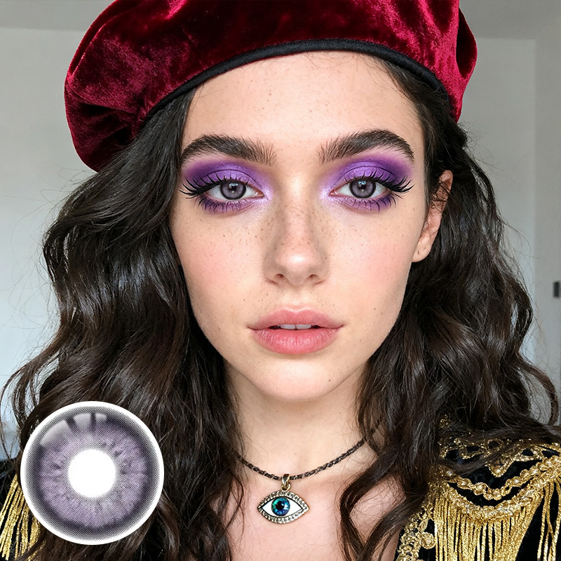 Marshmallow Blue Yearly Contact Lenses