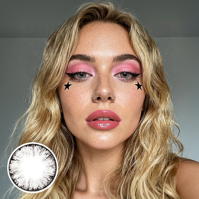 Obsidian Gray Yearly Contact Lenses