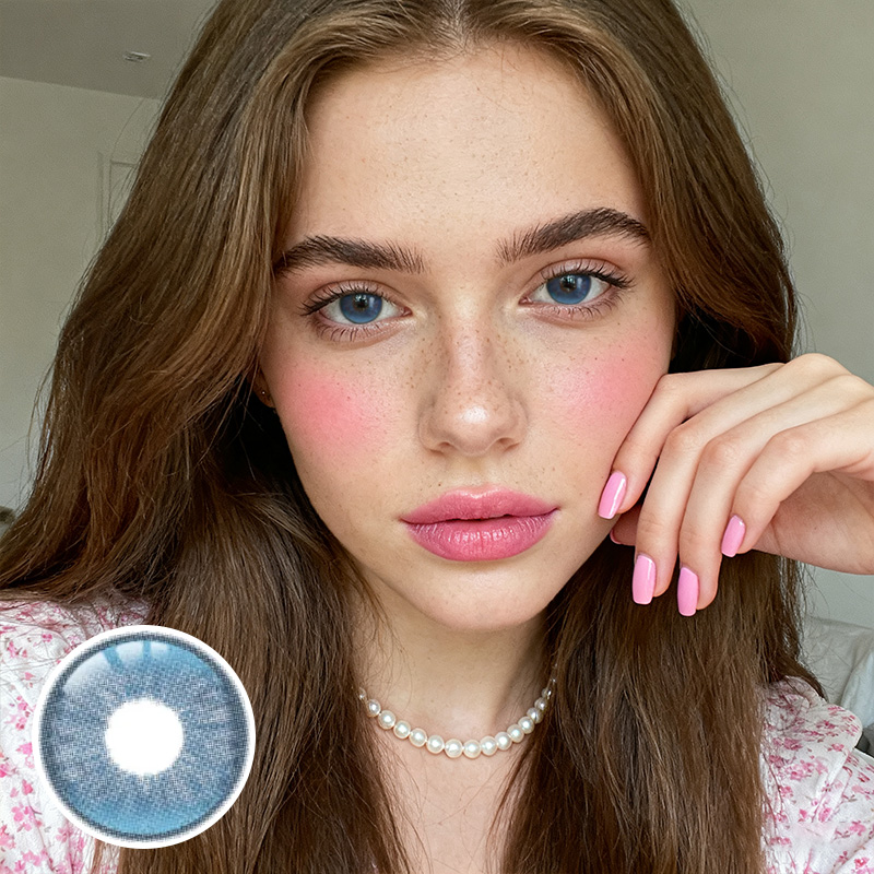 Tints Blue 6 Months Contact Lenses