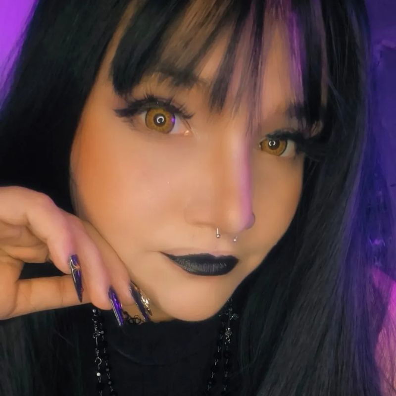 Neon Brown 6 Months Contact Lenses