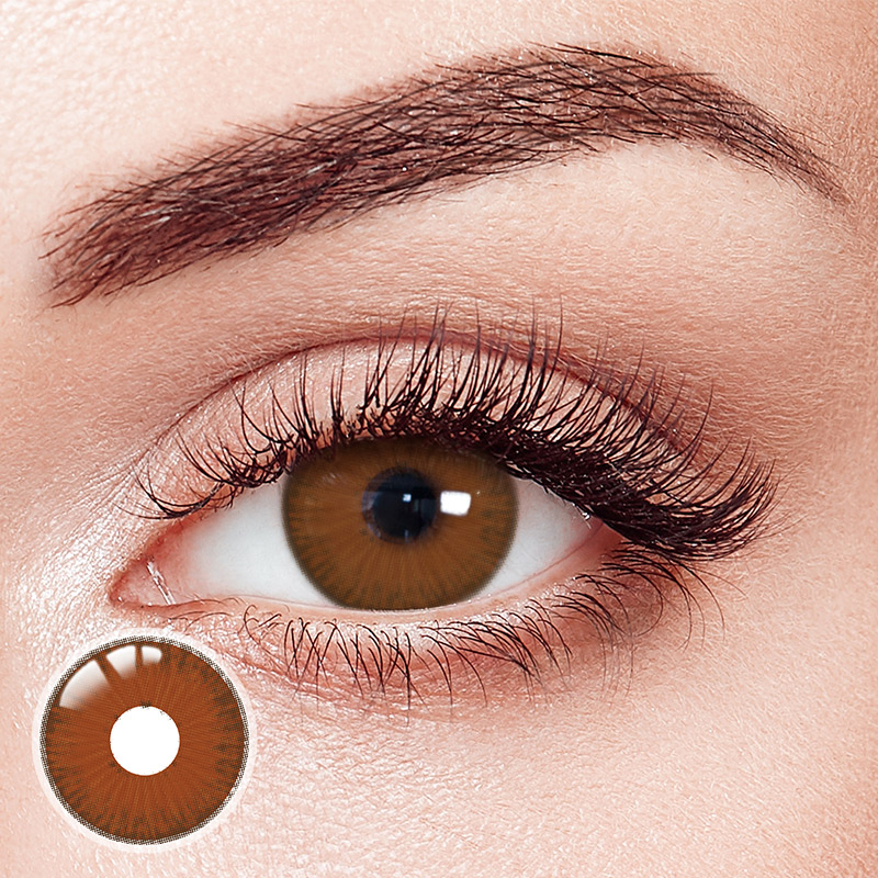 [US Warehouse] New York N Hazel Prescription Monthly Contact Lenses