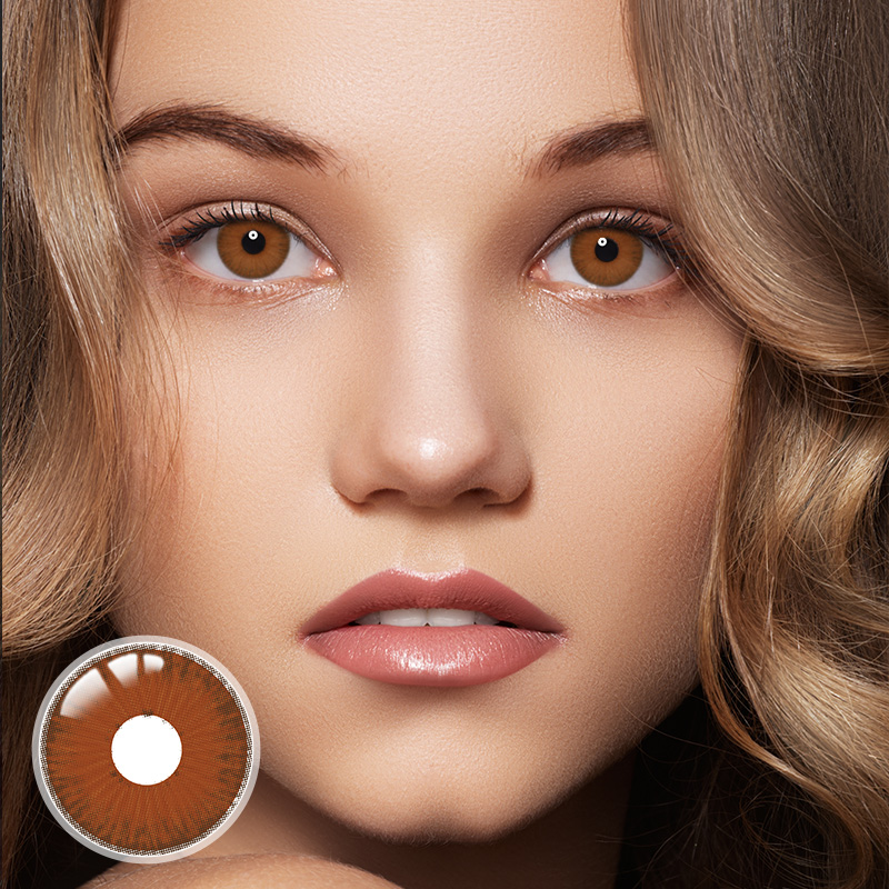 [US Warehouse] New York N Hazel Prescription Monthly Contact Lenses