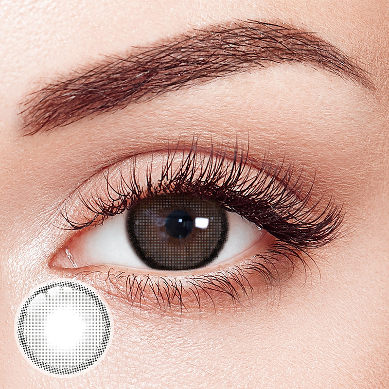 [US Warehouse] Rainbow Grey Prescription 6 Months Contact Lenses