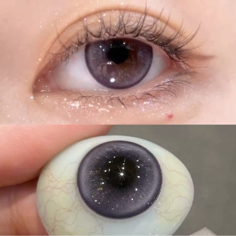 Lilac Purple Yearly Contact Lenses