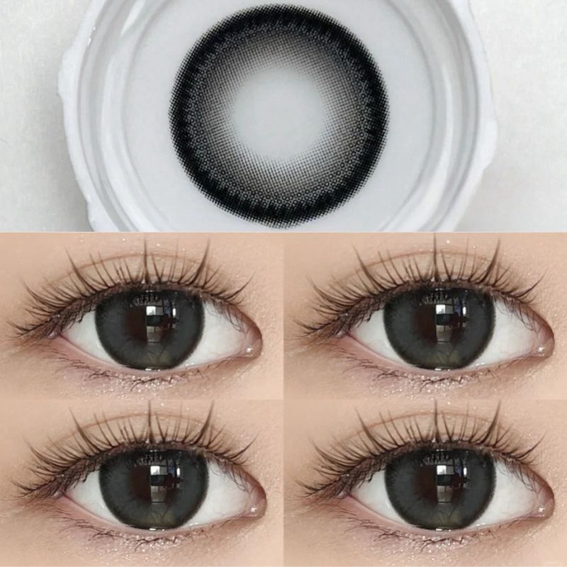Herbal Black Yearly Contact Lenses