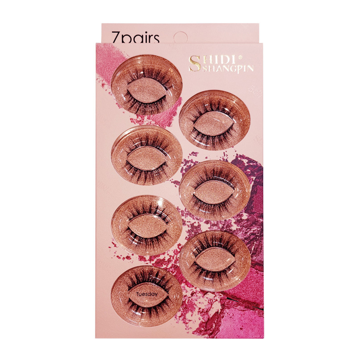 Chic Week 7 Pairs Natural Lashes