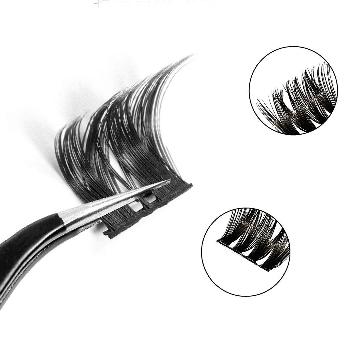 Dreamweaver 3 Rows Segmented Natural Lashes