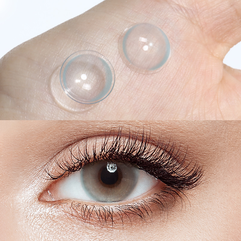 HD Crystal Gray 6 Months Contact Lenses