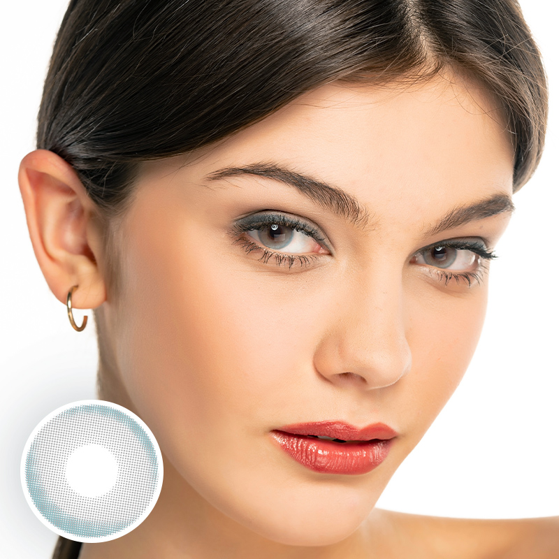 HD Crystal Gray 6 Months Contact Lenses