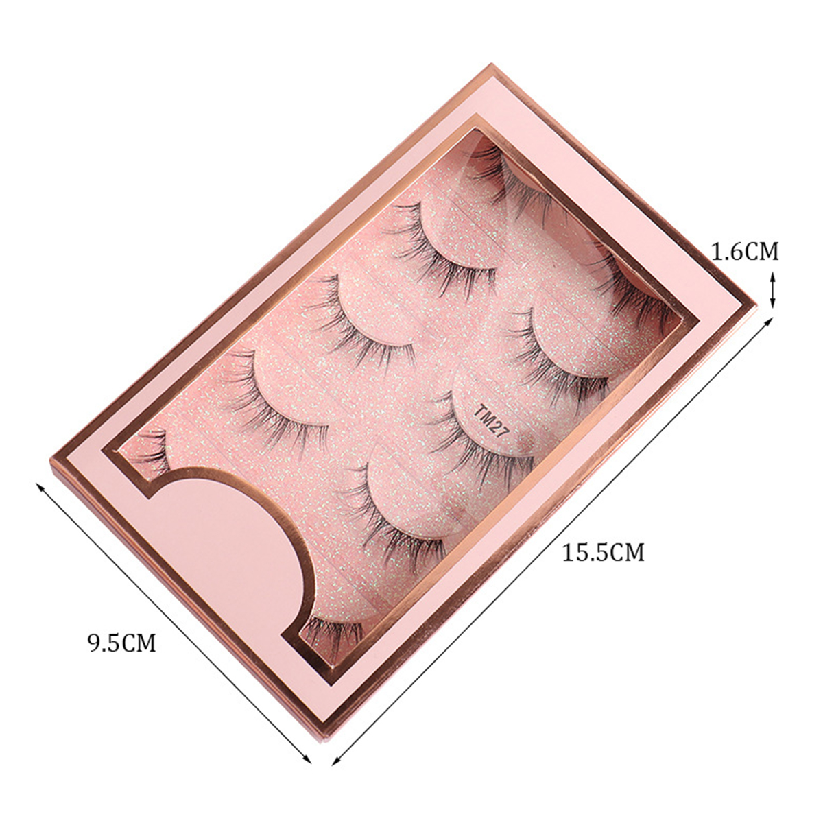 Attitud 5 Pairs Natural Lashes