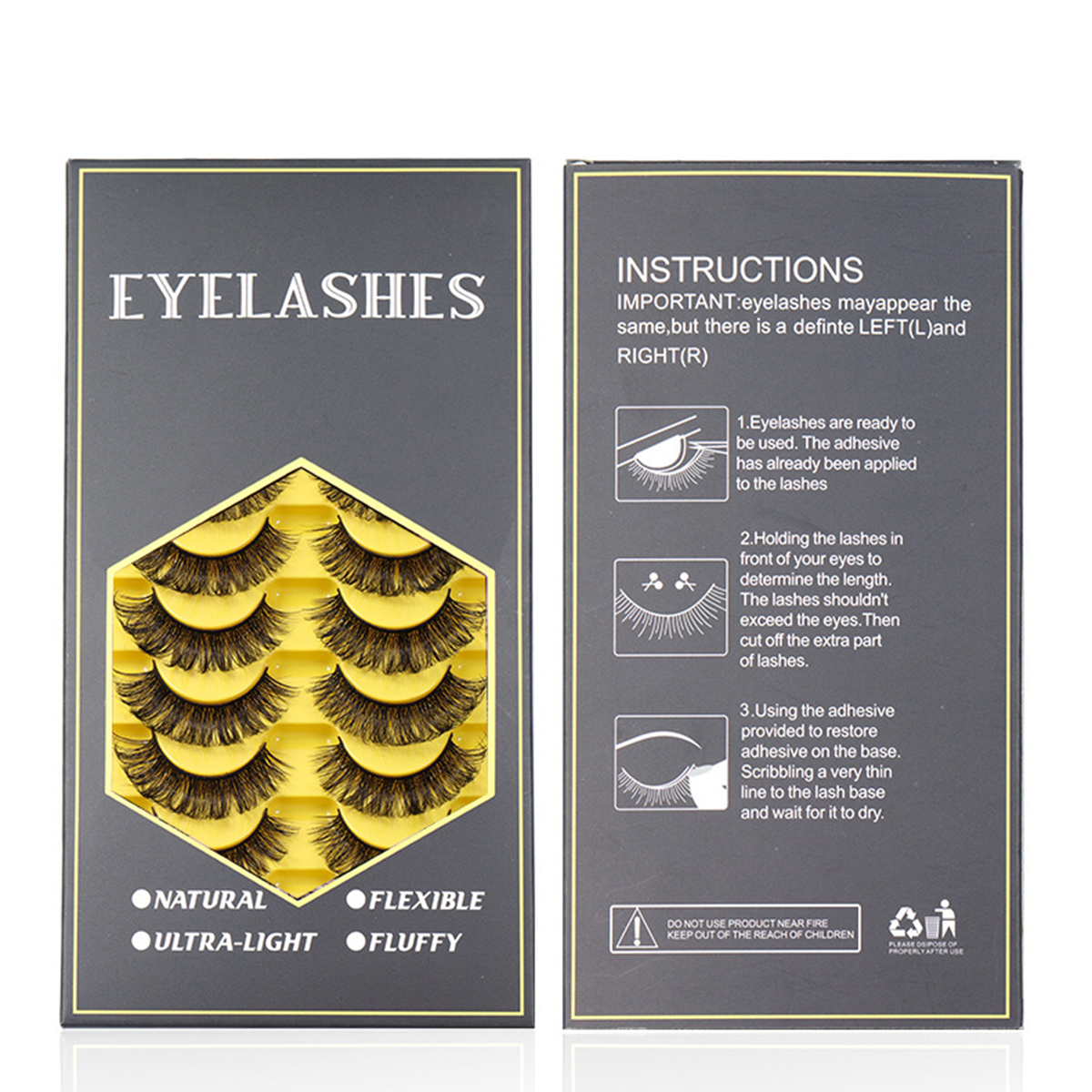 Love Confession 10 Pairs Natural Lashes