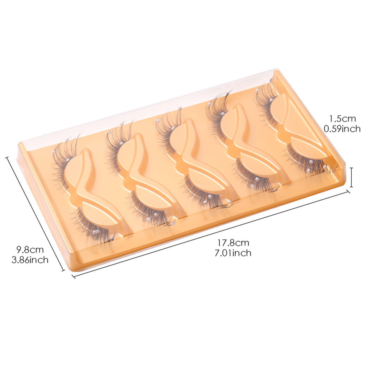 Flirty Smile 5 Pairs Natural Lashes