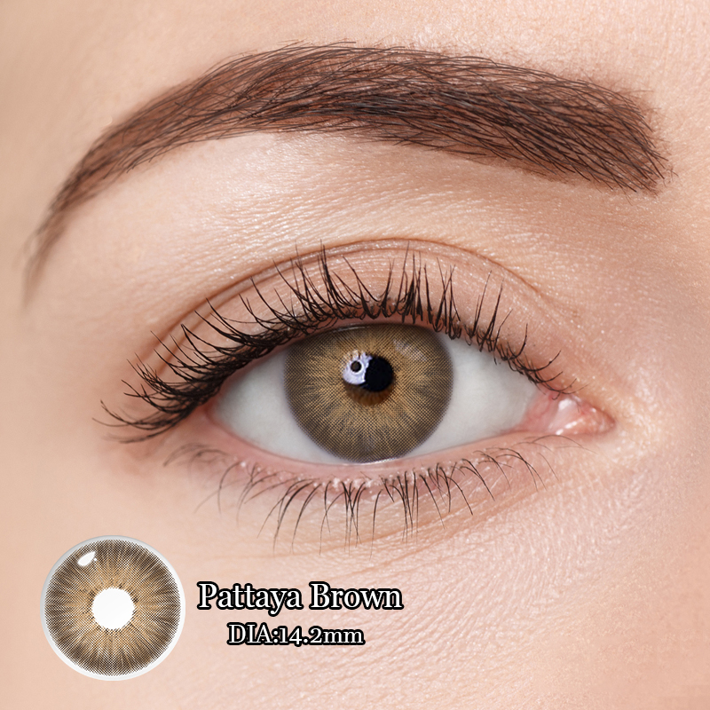 Pattaya Brown Yearly Contact Lenses
