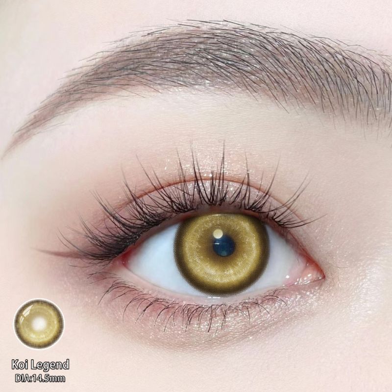 Koi Legend Yellow Prescription Yearly Contact Lenses