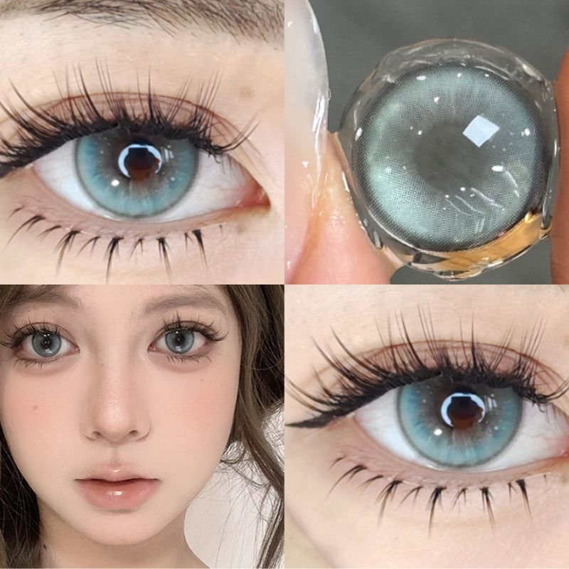 Lemon Pie Green Prescription Yearly Contact Lenses