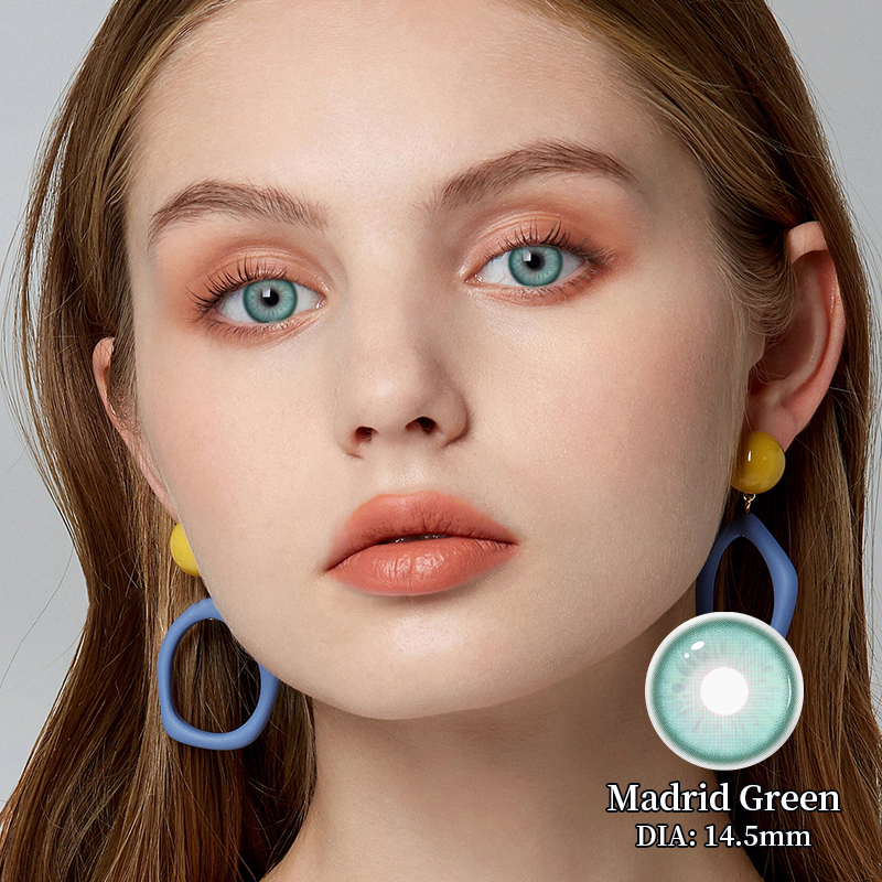Madrid Green Prescription Yearly Contact Lenses
