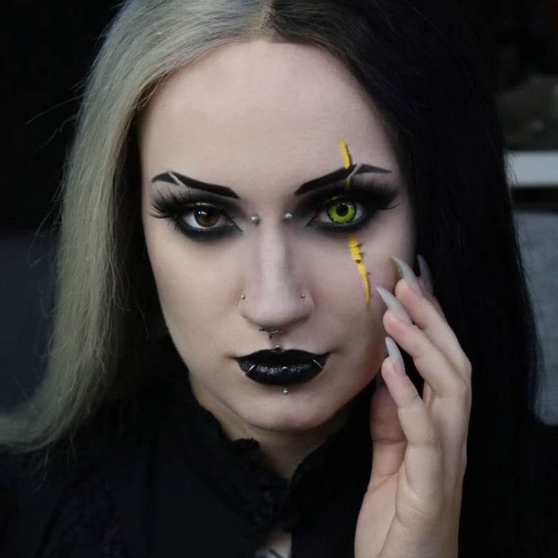 Twilight Yellow Costume Yearly Contact Lenses